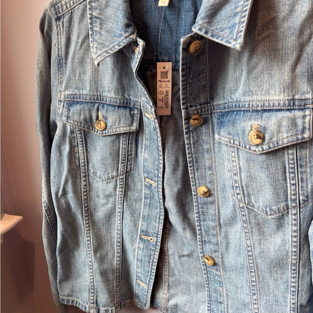 Nwt Madewell light Denim Blue Women's Jacket